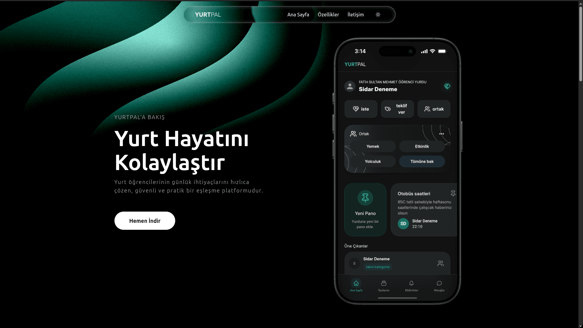 YurtPal - Dormitory Management Platform